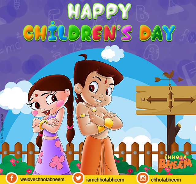 greengold_event's tweet photo. Wishing Everyone A Very Happy Children's Day!!!

#ChhotaBheem #ChildrensDay #HappyChildrensDay #GreenGold https://t.co/TTc3Jh1QKi
