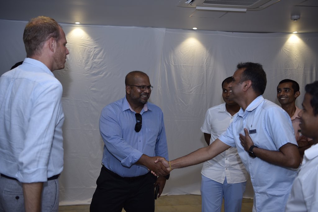 anwarnaeem's tweet photo. Honoured to take part in the closing ceremony of firefighting training at Vonmuli Resort #resortsaftey #resortsecurity https://t.co/xZcfyCaU84
