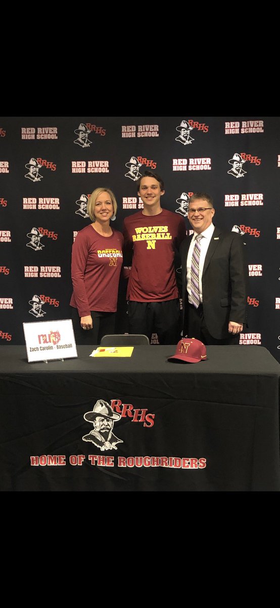 zach_carolin's tweet photo. I am beyond excited to announce my commitment to continue my academic and baseball career at Northern State University! Thank you to all who have helped me along the way! @NSUWOLVES_BS @DeanBerry1 https://t.co/rY1QKbpKPr