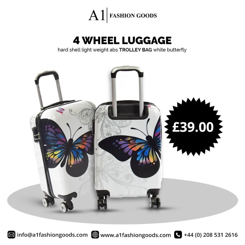 it luggage butterfly