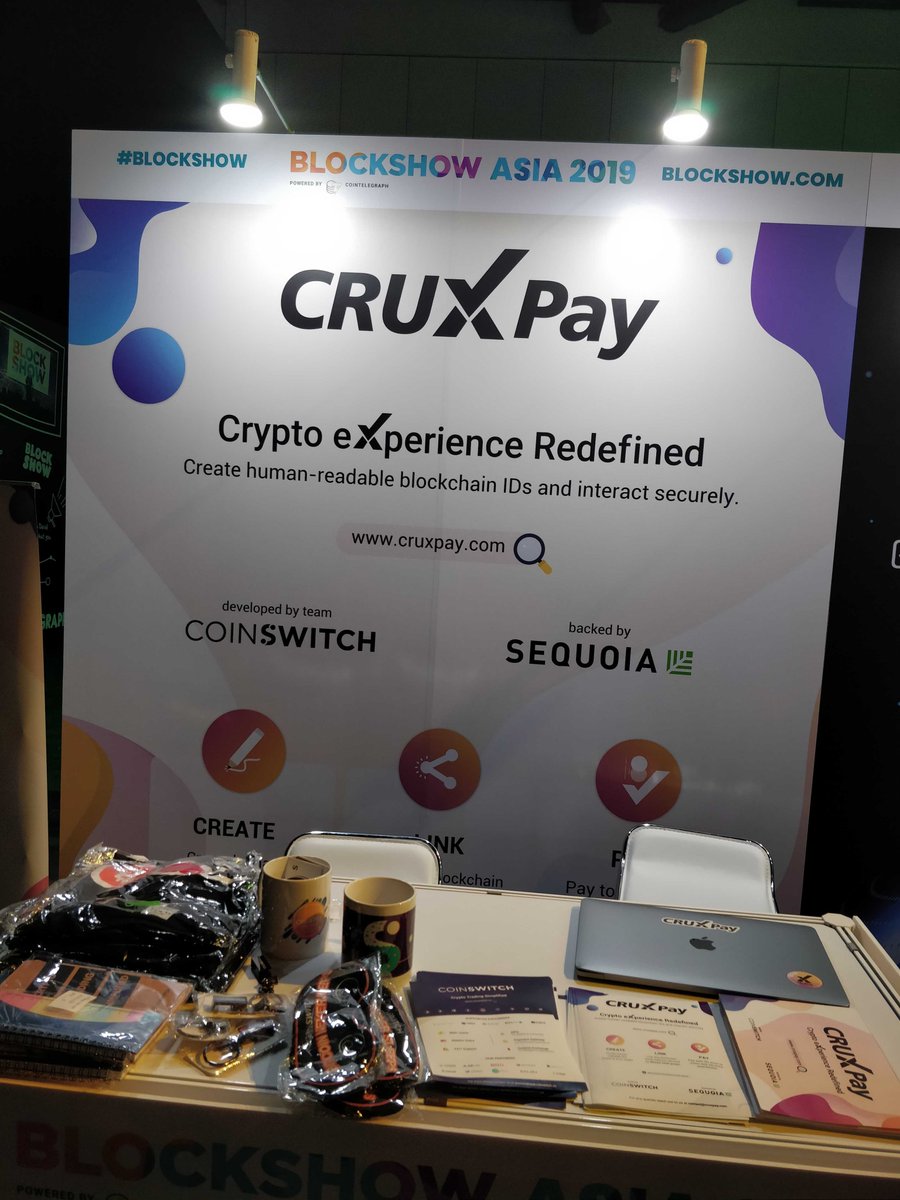 cruxpay's tweet image. Meet CRUXPay @BlockShowcom Singapore and see live CRUX demo. @Zel_Core #blockshow #Blockchain #CryptoExperienceRedefined