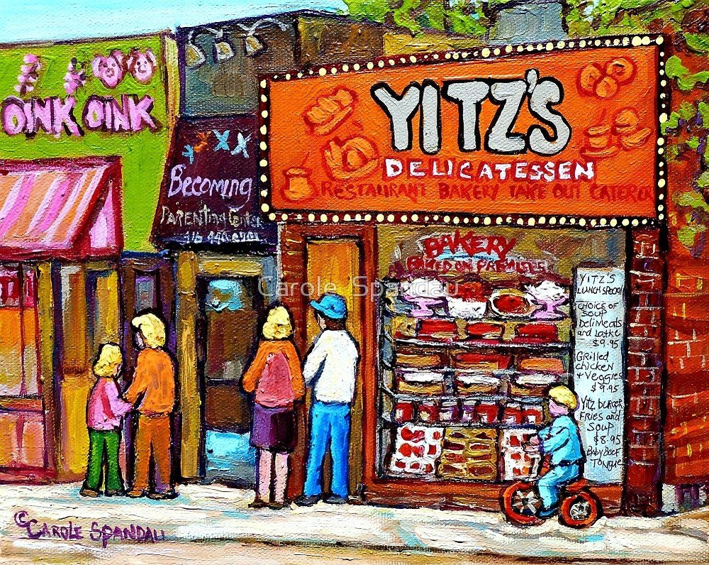 RickPenciner's tweet photo. Yitz's Deli an icon in Toronto is closing after 47 years. My dad was Yitz - sold it in 2001. I worked there from age 7. It was my 2nd home. The staff were my 2nd family. My father passed in 2013. Now his name in lights will come down. When I heard the news all I could do was cry. https://t.co/9fwyDW8Y6a