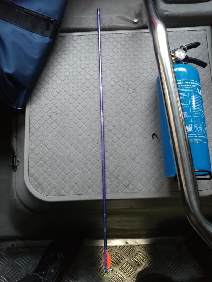 Rioters continue to block roads and wreak havoc at various districts, seriously jeopardising public safety &amp; order. At around 6:45 AM today (Nov 4), some rioters shot an arrow from the Polytechnic University to several patrolling Police officers at the junction of Austin Road...