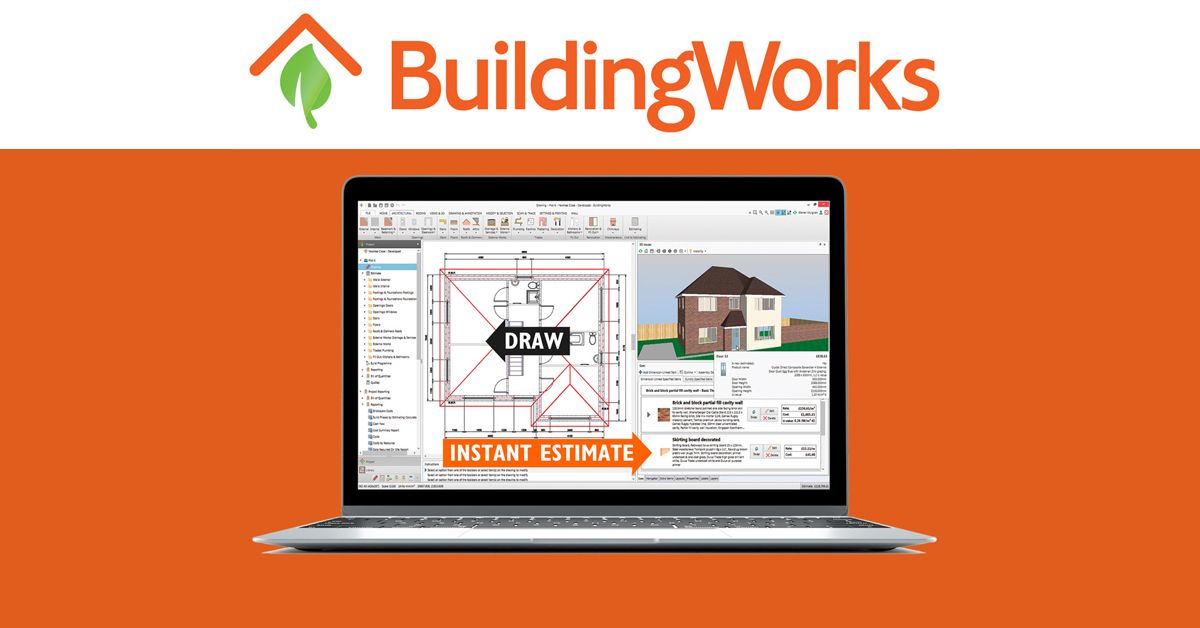buildingworksuk's tweet photo. Join us for our latest webinar where Matthew Allan, Technical Demonstrator shows you how the powerful BuildingWorks Design &amp; Estimate Modules can be used to design, estimate, quote and help manage a new build project.

Register now to reserve your place: https://t.co/sToLNsQhsK https://t.co/uU6Do1JyeD