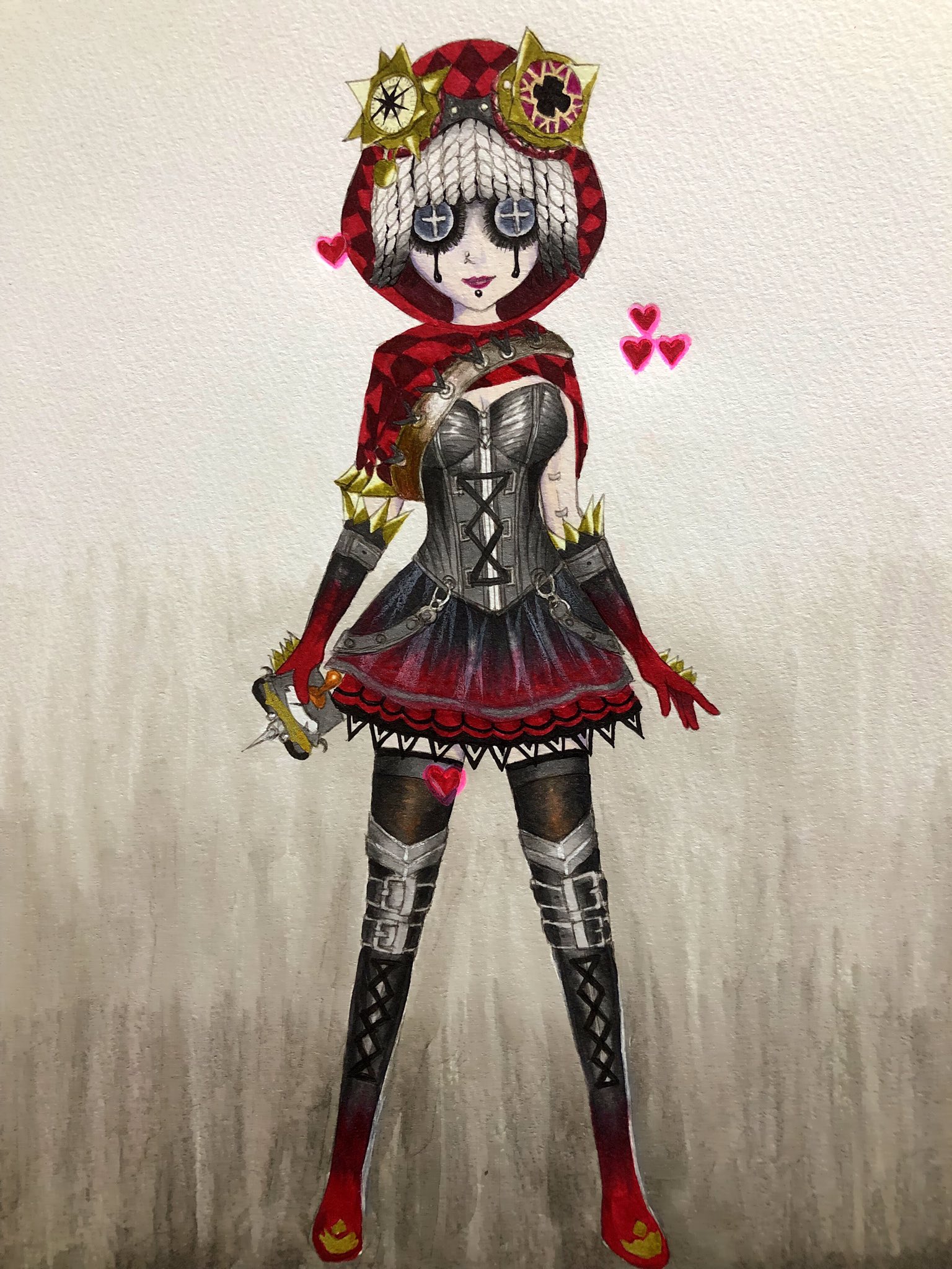 【赤ずきんの逆襲】手描き イラスト アート TSCR🔥 在 Twitter 上：