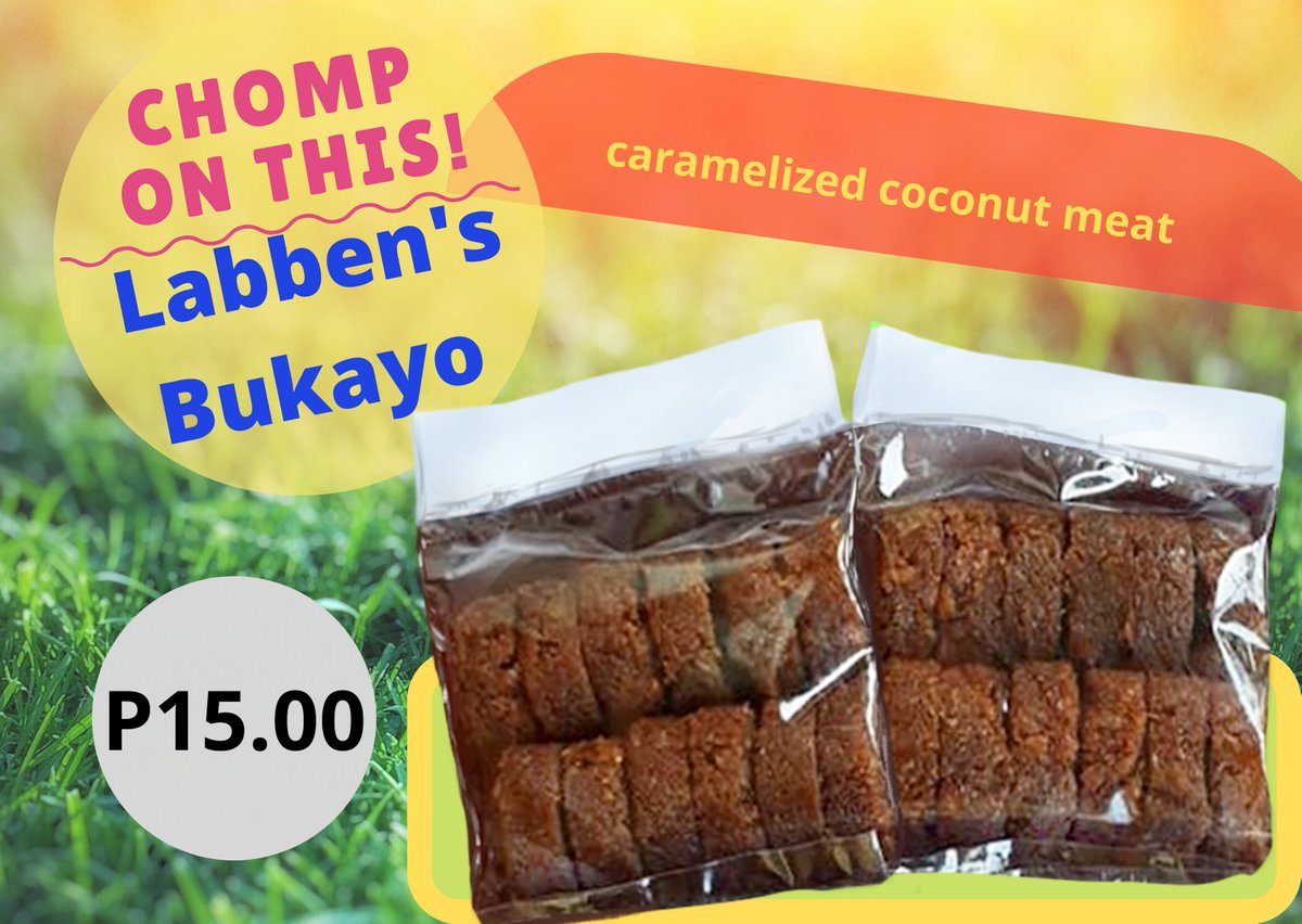 SidingProducts's tweet photo. Try our best selling Bukayo in Town. Labben's Bukayo only for P 15.00-25g
Visit our website at https://t.co/tjxAf7LuLn for more products to choose from.
Follow, Like us on socials:
Instagram: https://t.co/QxWdTJNkIT
FB: https://t.co/9vrGqnDSZf https://t.co/WYsLq2Pv8Z