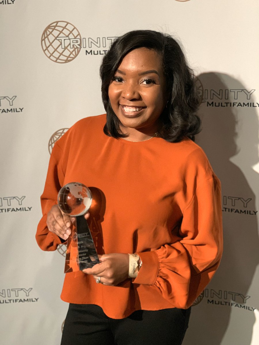 AshwoodApts's tweet image. Congratulations to our awesome Property Manager Kisha on winning Community Director of the Year at this years awards! 
#CelebrateTrinity2019 #TeamTrinity #AndMark 🌐