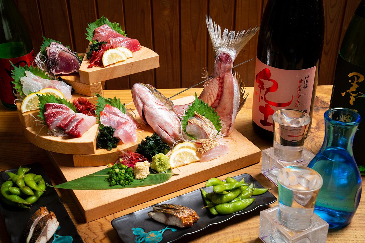 Uzivatel 八王子ジャーニー Na Twitteru 八王子で宴会 忘年会なら 魚酒場じゅらく 6種類のコース料理 2時間飲み放題 オススメ地酒orデザートをサービスで 1人前税込4 000円という破格コースが完成っ 記事は T Co Zssytsgl0p 八王子 T Co