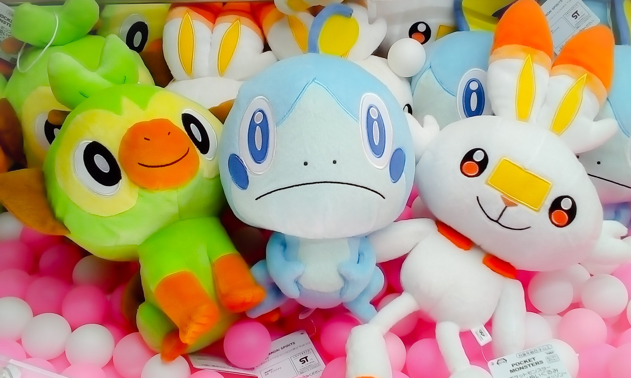 Twitter 上的 ゲームパニック三郷 プライズ 本日新入荷 ポケットモンスター でっかいぬいぐるみ サルノリ ヒバニー メッソン 全3種 プライズ 三郷 クレーンゲーム Ufoキャッチャー T Co Ak3oa8fgi4 Twitter