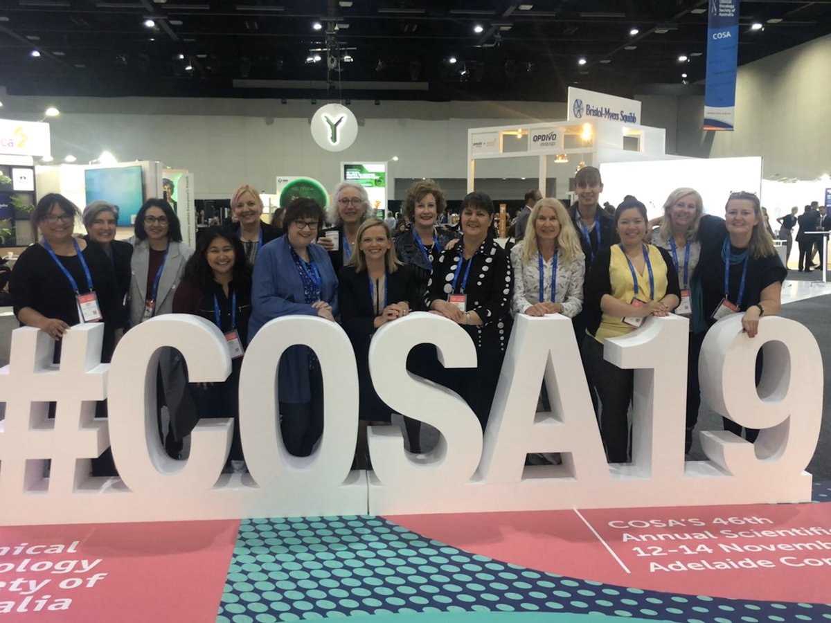 Our fabulous #PsychoOncologyGroup members, what a community #cosa19