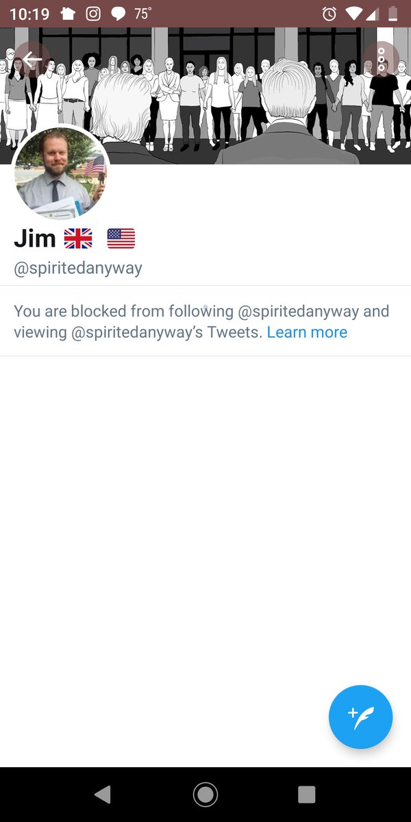 Vixen95Trish's tweet photo. @spiritedanyway @CrozzoCrozz8741 @PolitiBunny @SpringSteps Ah, the old #ReplyAndBlock move.
How bold! How progressive! #cowardsblock
#goenjoyyourbubble
Your standards must be really low if little old me made one comment and you dove for your safe space. https://t.co/qa7DKeNhNc