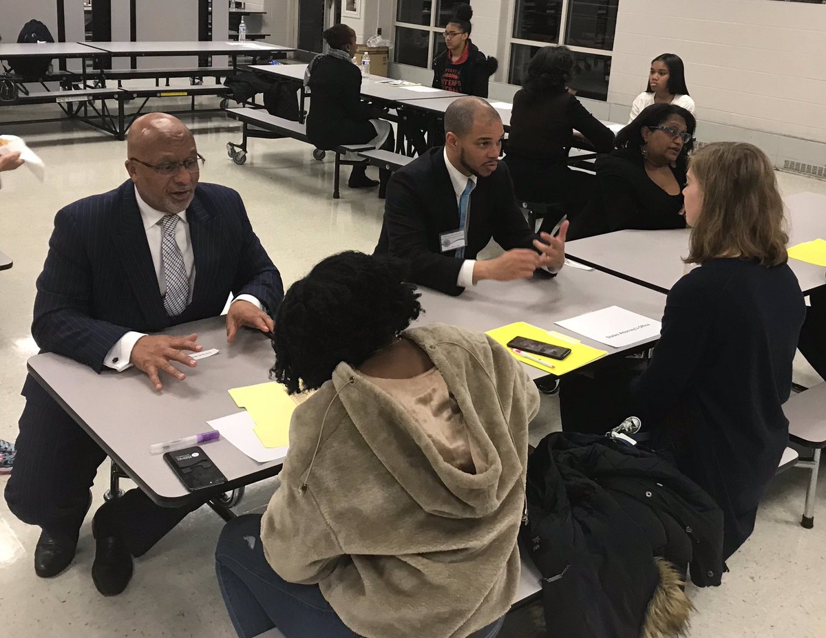 HCPSS students participated in the Waring-Mitchell Law Society of Howard County’s forum on law careers. Students had an amazing opportunity to interact with local lawyers and judges.
