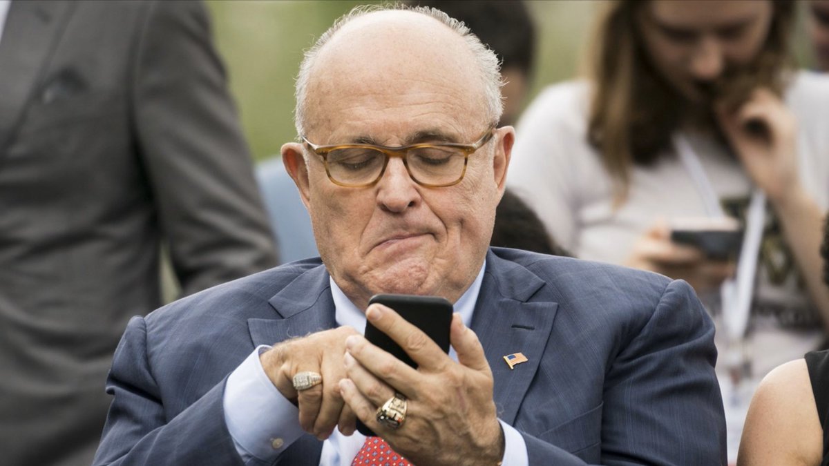 Impeachment22Both men said Giuliani was pushing Trump’s political interests.“I believe he was looking to dig up political dirt against a potential rival in the next election cycle,” Kent said.“I agree with Mr. Kent,” Taylor said.