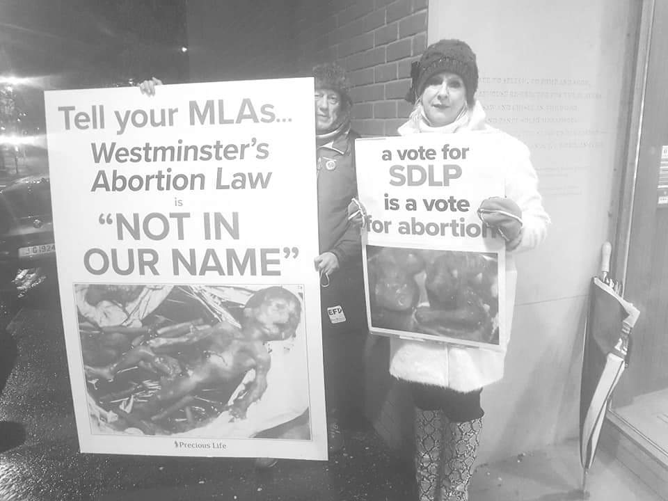 PreciousLifeCom's tweet photo. Tell the SDLP that Civil Rights begins in the womb and they can no longer call themselves a civil rights party.
#NotInOurName #VOTEFORLIFE 🗳👣 #GE19
#northernireland #WestandforLife #FightBackCampaign https://t.co/rJB8n5jiq1