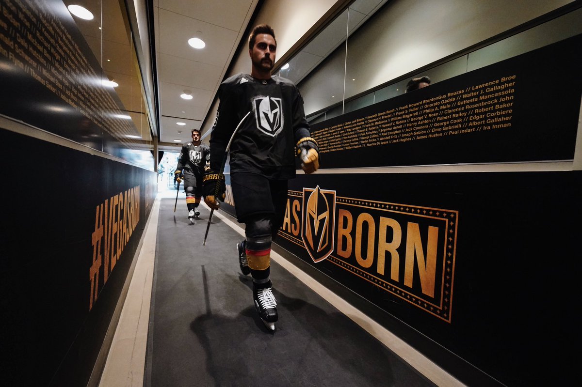 Tonight, the names of every Nevadan killed in combat since the Civil War line our tunnel. They’ll be with us all Knight. 🇺🇸#VegasBorn