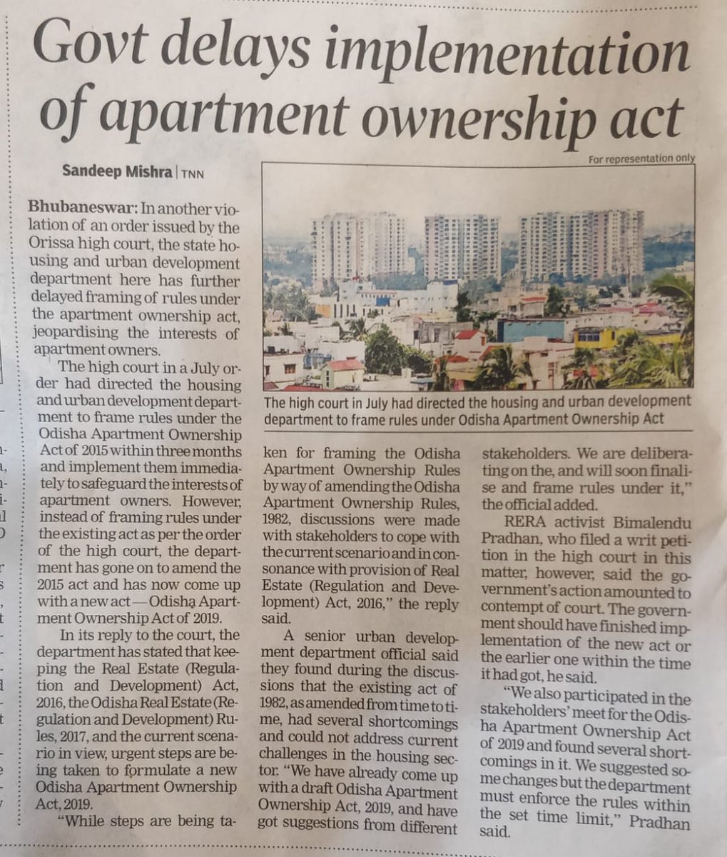 FOAA -Federation of Odisha Apartments Associations tweet media
