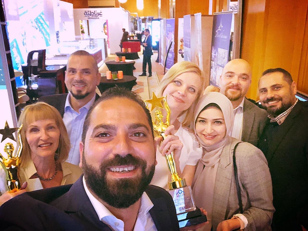 Yardi's tweet photo. Yardi was honoured to accept the Best Property Management Software and Best Technology Innovation Awards at the recent Retail Congress MENA 2019 hosted by @MECSC_ORG in Dubai. https://t.co/HptQuo8O4a #RCM19 #proptech https://t.co/ooWUmyfShY