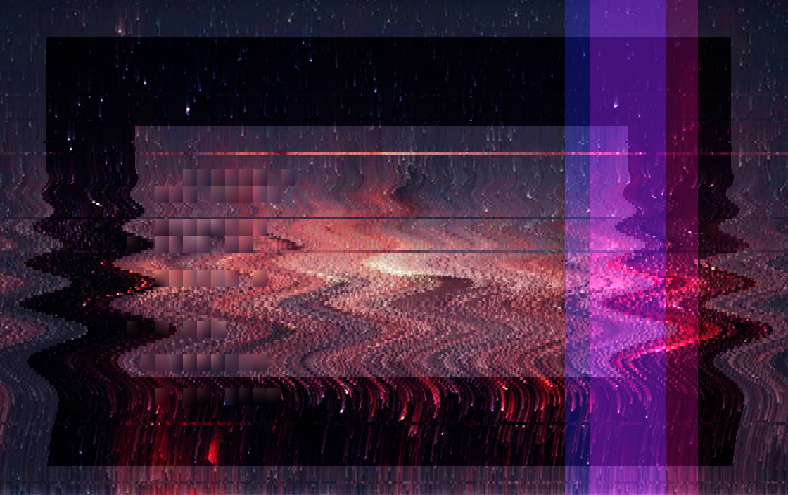🌚🏳 glitchart glitch space emergingartist pixelsortingart galaxy art Origin img by @Ocean_of_Chaos