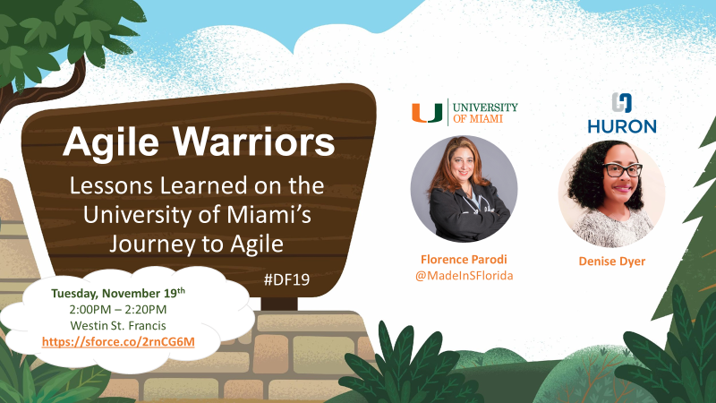 madeinSFlorida's tweet photo. Very excited to share that Denise Dyer and I will be co-presenting next week at @Dreamforce about how we partnered to adopt a collaborative agile and scrum framework. Hope to see on Tuesday! https://t.co/CJz7MmtsAi #DF19 #AgileAccelerator #Appy https://t.co/E6Ef7BG4K5