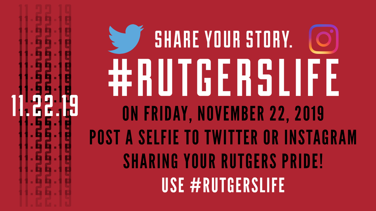 mrnesi's tweet photo. #RutgersLife is happening on 11.22.19!

Share a selfie image to @Twitter or @instagram that shows your @RutgersU pride!

#SANDSF19 @Rutgers_Newark @Rutgers_Camden @ruinfo @RuVeterans @RutgersIISA @RutgersEPS @RutgersMag @RutgersCESP https://t.co/KhY6jzfNZb