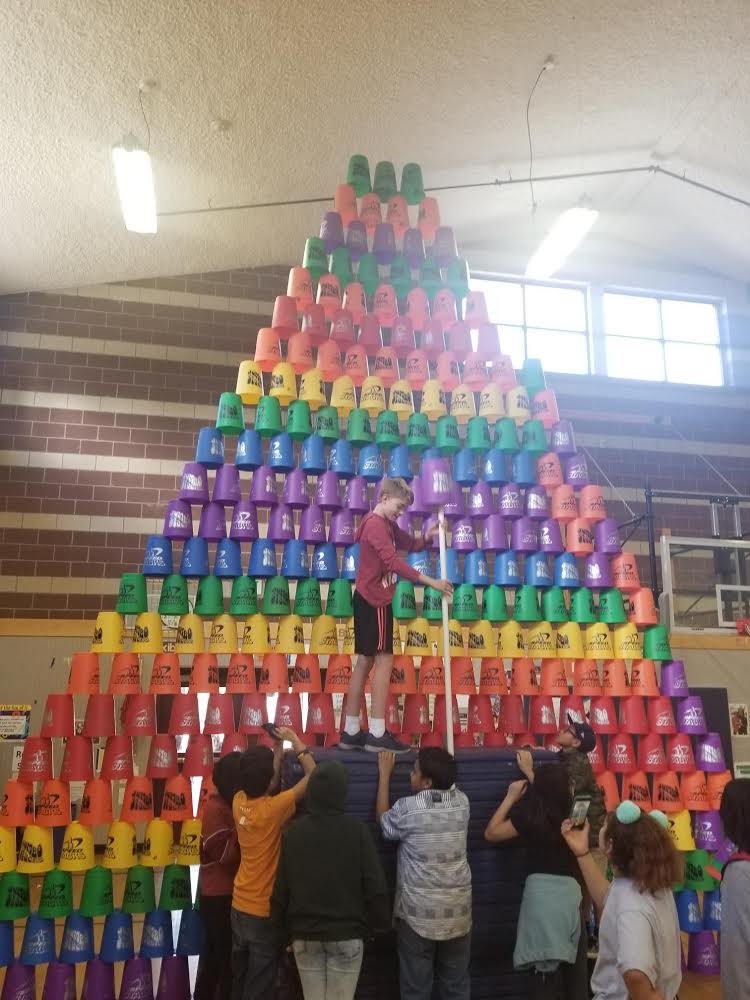 Speed Stacks Inc. on X: Jumbo stacking record? We're noticing some  impressive stacking. Shoutout to Hazel Valley Elementary in greater Seattle  for this stellar stacking! Keep them coming!  / X