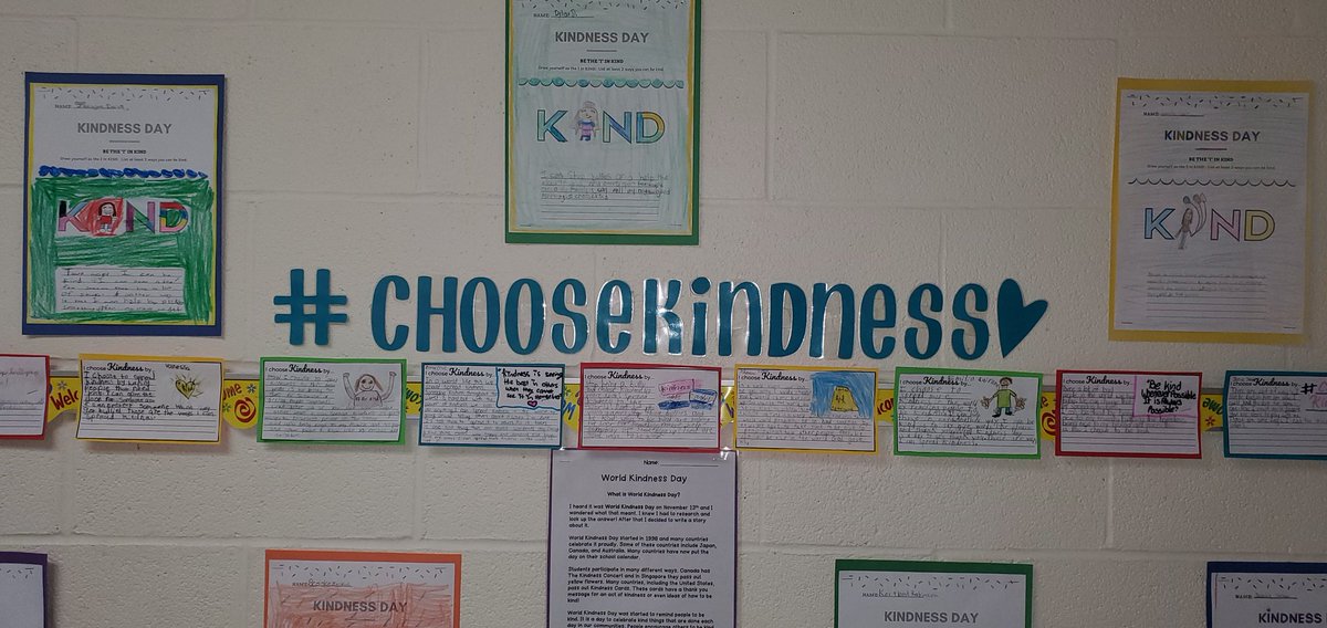 3rd, 4th, and 5th grade learned about World Kindness Day! #choosekindness💙 #betheiinkind #WorldKindnessDay @MichaelDeegan10 <a href="/ArchNY_Schools/">NY Catholic Schools</a> <a href="/Sara_Shea72/">Sara Shea</a> <a href="/Mary_JaneRS/">Mary Jane Daley</a>