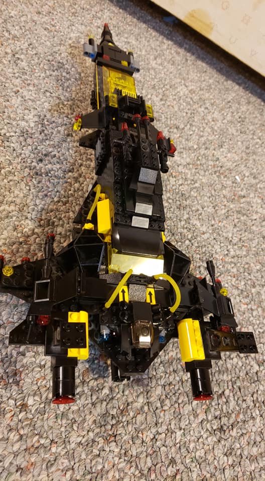 BlacktronSF's tweet photo. Commander Ellison's Reaper Class Heavy Interceptor prototype ready for trial runs! #blacktron #lego @BlacktronSF https://t.co/kQANrET5ri
