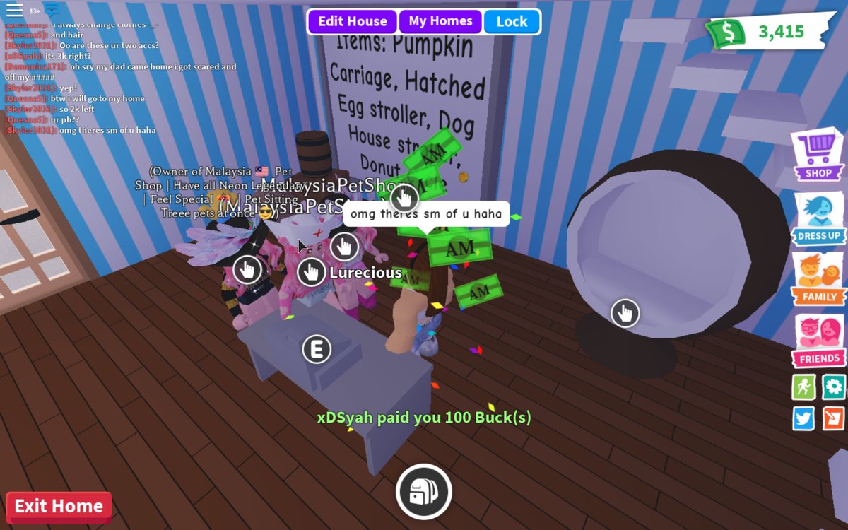 roblox adopt me donut house