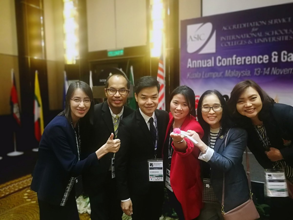 ASIC_LTD's tweet photo. Fantastic smiles with Rose Bug at #ASIC2019IC. @pr_rmutt
#QualityEducation #GlobalEd https://t.co/IDwE9CkCtL