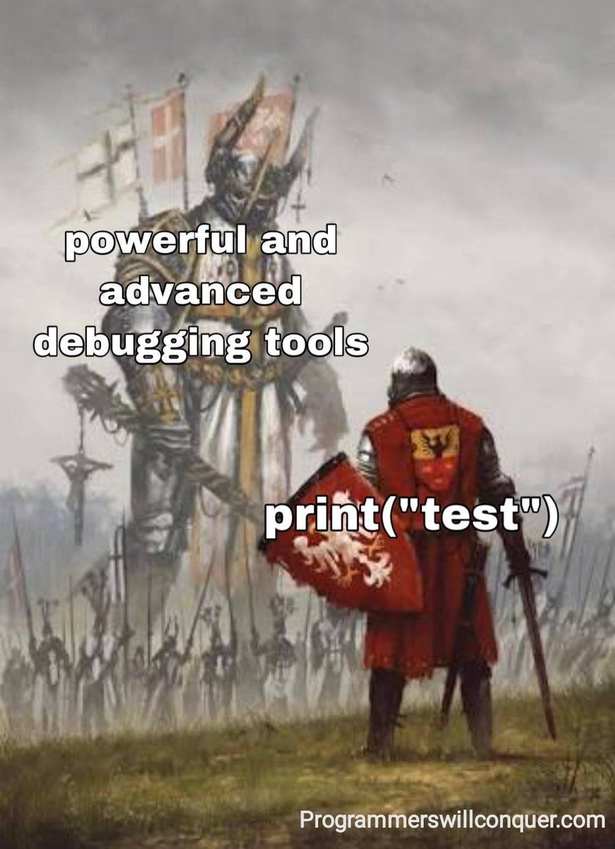 gregyoung's tweet photo. LOL @ this! OK maybe not print in an embedded system but there are other creative ways :P https://t.co/uyWpK1sFyF