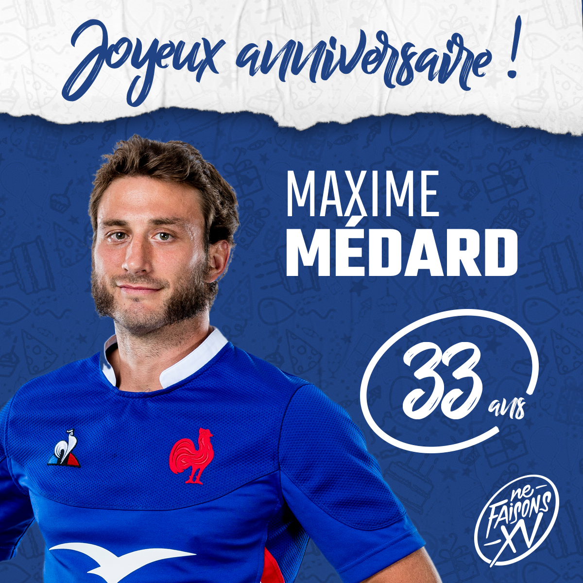 France Rugby En Twitter 𝙈𝙖𝙭𝙞𝙢𝙚 Ou 𝙒𝙤𝙡𝙫𝙚𝙧𝙞𝙣𝙚 Joyeux Anniversaire A Notre Super Heros Prefere Maxmedard Nefaisonsxv Xvdefrance T Co Bf1of3kq5b