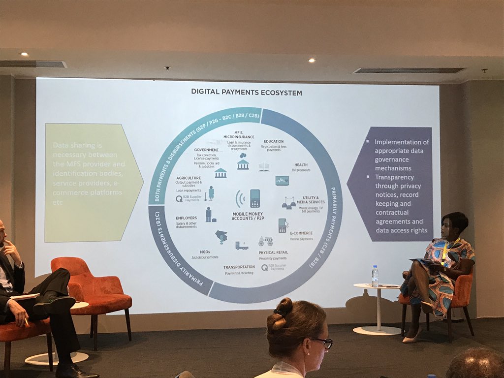 “Africa’s mobile money ecosystem is doing incredible numbers &amp; creating even more jobs. The burden of securing all the data generated is heavy on operators first and foremost.” - Samuel Bartels, MTN. 

#DPAS19 #Dakar2019 #dataprivacy #dataprotection #mobilemoney