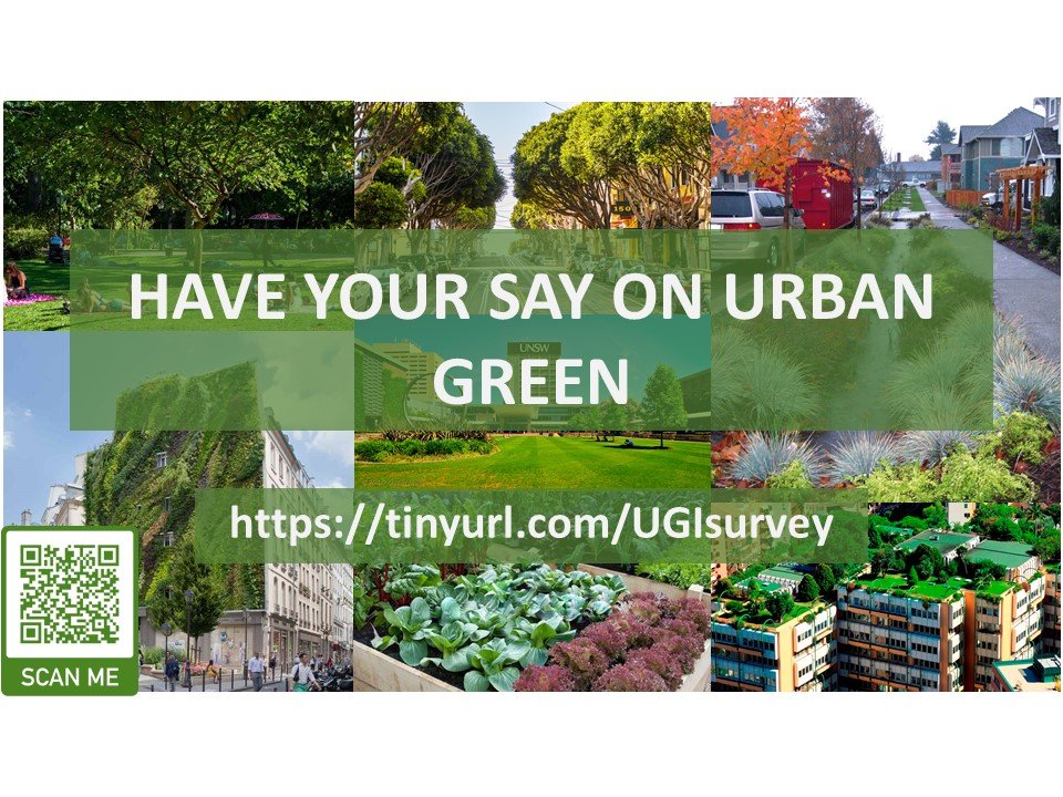 Do you have professional engagement with #naturebasedsolutions and #urbangreeninfrastructure? Take part in the research study carried out by <a href="/UNSW/">UNSW</a>
👉More: bit.ly/2QjdDfE