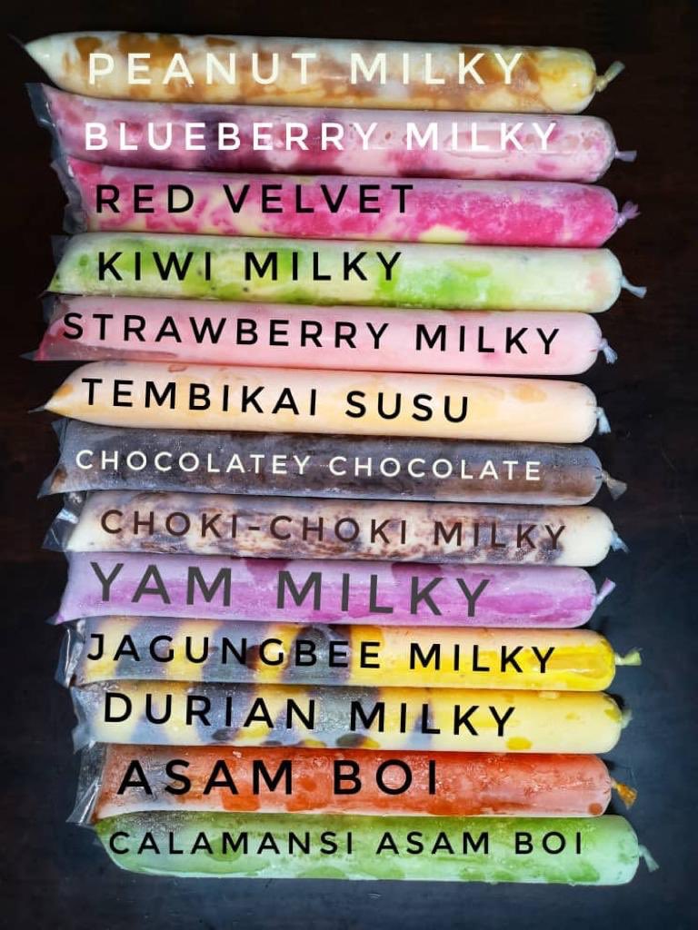 Klu tanya mana satu fav abg, abg pening mcm nk jwb exam sbb taukey jual aiskrim ni mcm letak ganja dlm ni ketagih baq hang. 26pcs habis dlm masa sehari dlm peti ais rumah abg. Sedap berlemak dan cukup sifat. 

Nak order boleh contact brader ni @IkkiMcRoys cod tny dia