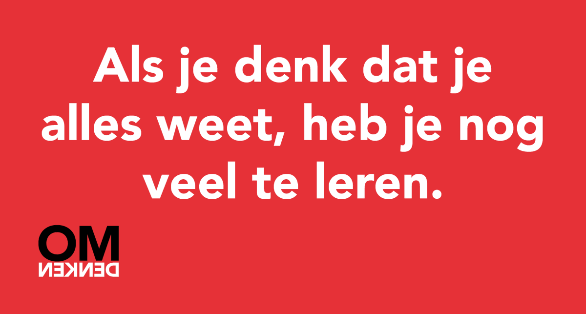 Omdenken (@omdenken) on Twitter photo 