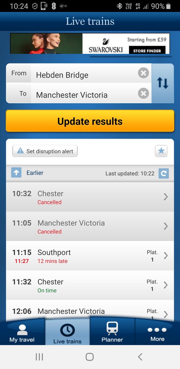 Cheers <a href="/northernassist/">NORTHERN 🚆</a> <a href="/Transport4North/">Transport for the North</a> . Suppose I best drive in to Manchester then, adding to congestion and pollution.