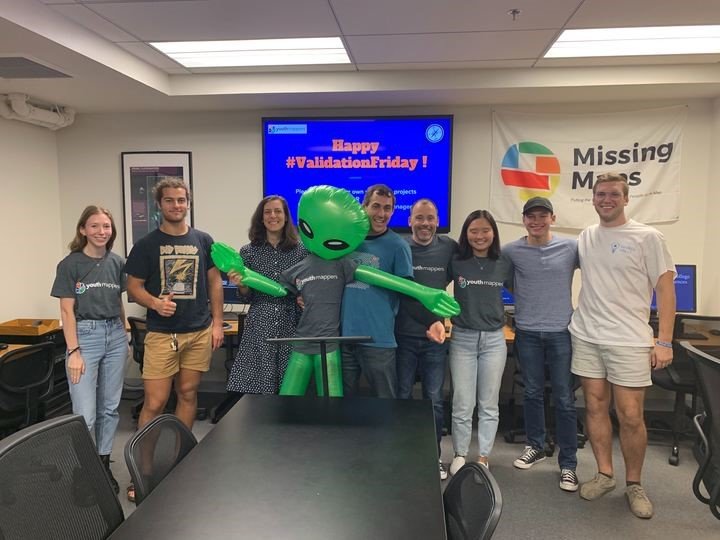 youthmappers's tweet image. In honor of #osmgeoweek2019 we&apos;ve published an additional blog! Learn more about the @HMS_GW #YouthMappers Validation Hub and their recent #ValidationFridays validation party bit.ly/2plN6mO