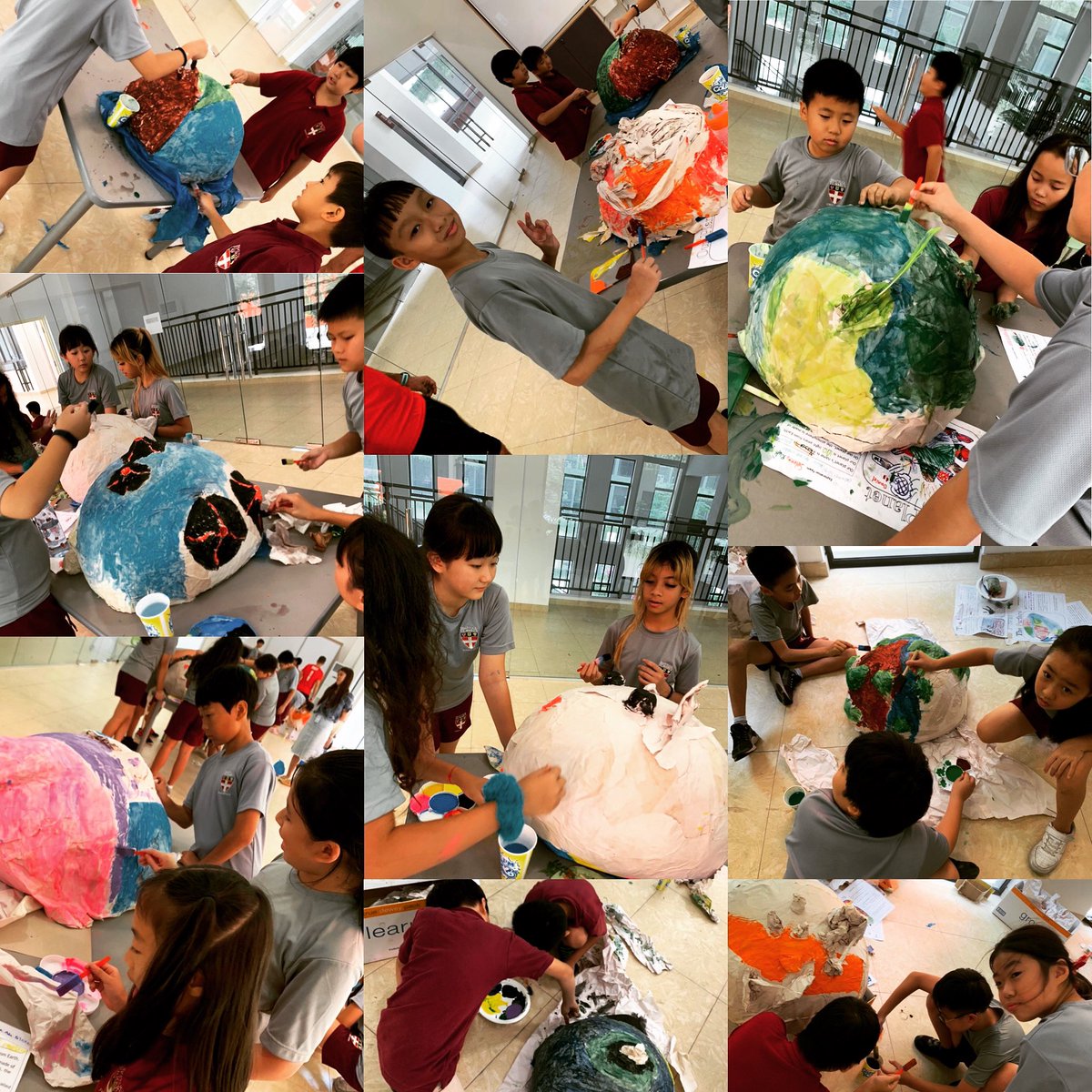 kimber_johnston's tweet photo. Grade 3-5 painted their planets today and they look AWESOME! #colonizeaplanet #ssmfc #wecreate #issedu https://t.co/qbgd4IDOEK