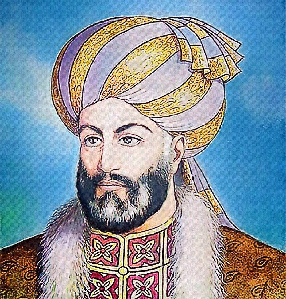 It appears to me the costume designers of the movie did a simple google-image search and found the following image of Ahmad Shah Abdali and mistook the turban for some thing else. Note it is not a historical painting of Ahmad Shah Abdali, it is modern, and the artist was trying .