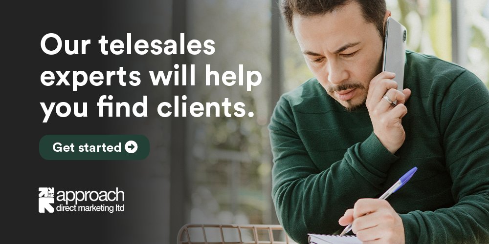 Depend on our ☎️ #telesales experts to help you find clients.

Whatever you're looking for, reach out to Approach Direct Marketing to arrange a free consultation with our team 👉 approach-direct.co.uk