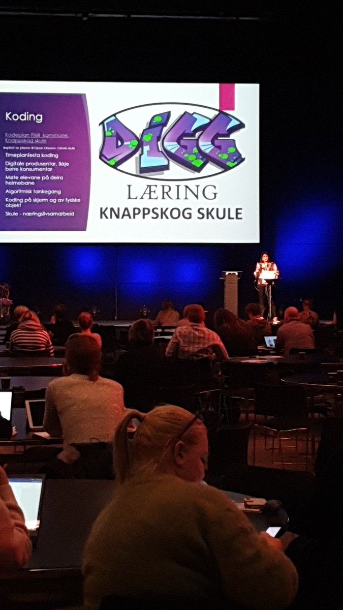 KAarberg's tweet photo. Meg og @terjepe heier på @DiggLaering inspirasjon og Matematikk for alle #StatpedSPOT2019 https://t.co/TT6rlMazLZ