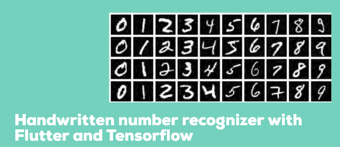 nDroidJava's tweet image. Handwriting number recognizer with #Flutter and #Tensorflow - Great #tutorial series - bit.ly/32RJQgM | #flutterdev #APIs #mnist #datasets #dart #Android #AndroidDev #sdk #mobiledev #MachineLearning #DartDev