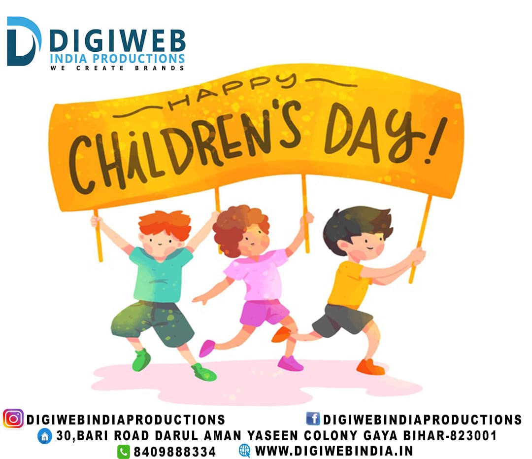 DigiwebIndia's tweet image. A #child is a incarnation of god and a innocent smile of child is enough to make your day bright, let us work together for the better future of every child. Happy children&apos;s day to all of you from #Digiweb #India #Productions.