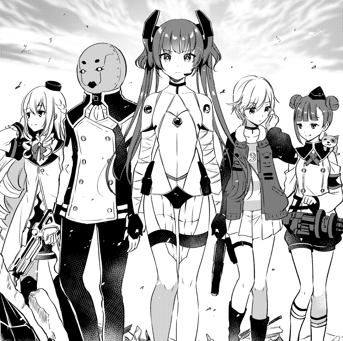 スマホゲーム #ガールカフェガン 前日譚の漫画を描かせていただきました!
公式サイトから読めますのでぜひぜひ!

https://t.co/pACJaraFG3 