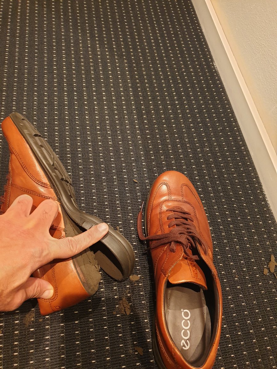 ecco shoes disintegrate