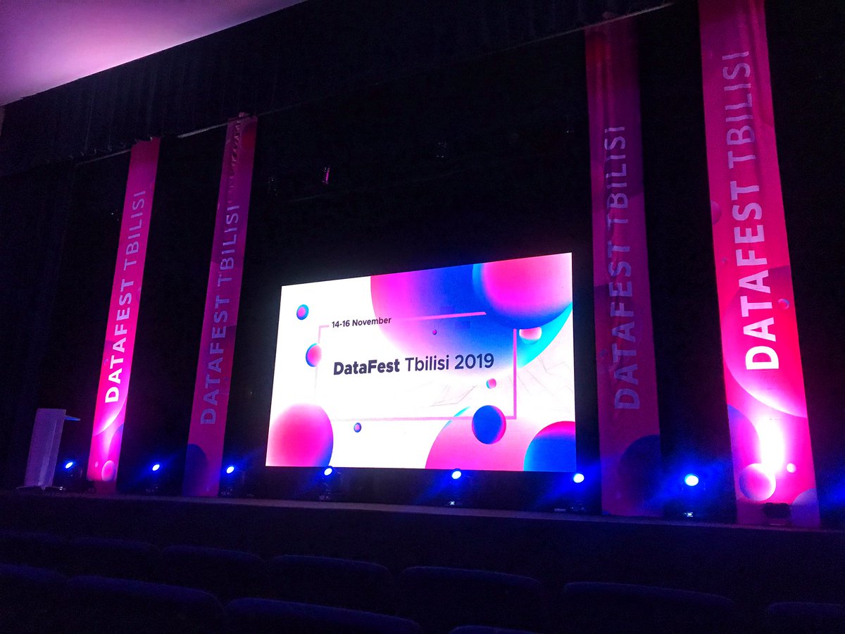 Aidazzles's tweet photo. #DataFest 2019 #Tbilisi
Data and communication for journalists, human rights activists, analysts, governments, business, marketing specialist, developers, and designers working with data.
#dataforhumanrights #data4SDGs #storytelling #dataandcybersecurity #data4policy https://t.co/7tIkjgQN9c