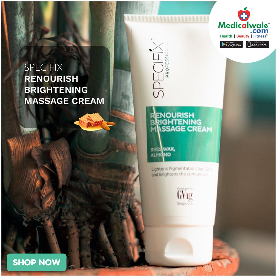 Medicalwalecom's tweet photo. Renourish Brightening Massage Cream is enriched with Lemon Grass, Liquorice extracts, which lightens the pigmentation, age spots.
@vlccpersonal
@vandanaluthra
@vlccvipulkhand1
@VLCCindia
Shop Now - https://t.co/Dl7NYujpwB
#Medicalwale #VLCC #PersonalCare #ShareAGlow #WideRange https://t.co/EXEtYpaigZ