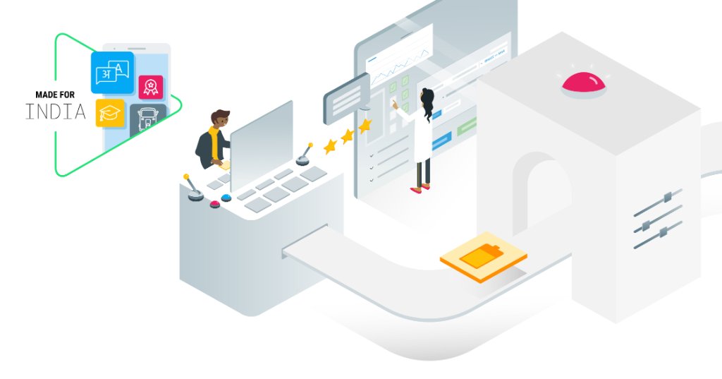 GooglePlayBiz's tweet image. Learn quality best practices with our Made for India course and earn rewards like:  

🏅Badge of Achievement on Play Academy 📱 Google Pixel phones ☁️ Google Cloud Credits ✉️Invites to exclusive Google Play events.

Learn more here → goo.gle/2OaJFaM