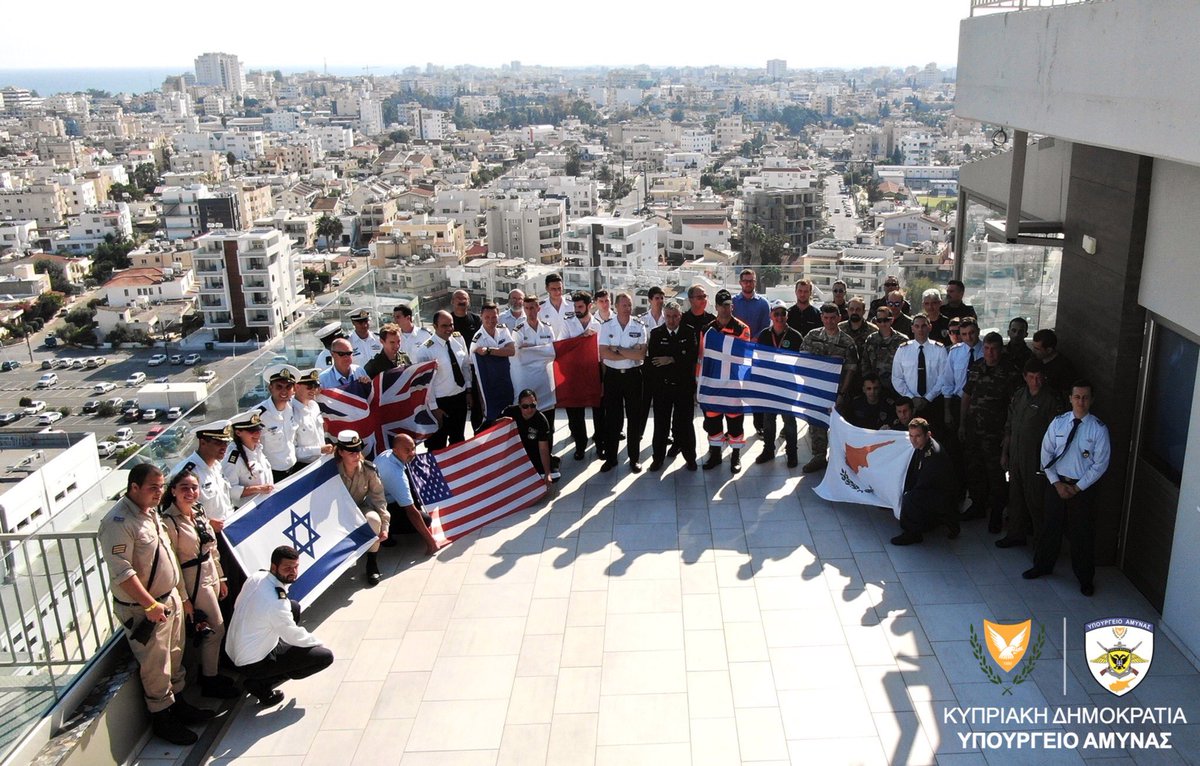 Congratulations to #JRCCLarnaca, @EthnikiFroura, @DefenceCyprus and all those who participated in the #NEMESIS Multinational Exercise 2019. Large-scale exercise and high collaboration and coordination requirements.
🇨🇾 🇬🇷 🇫🇷 🇮🇱 🇺🇸 🇬🇧