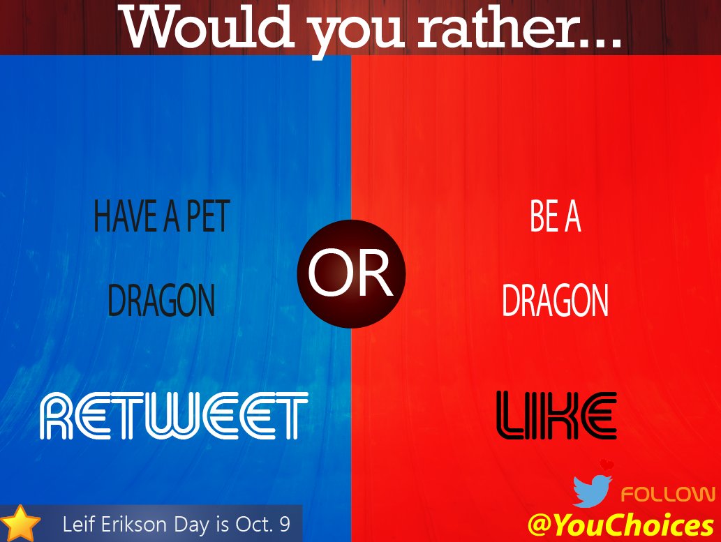 YouChoices's tweet photo. Would you rather... https://t.co/YvjTcQVWaf